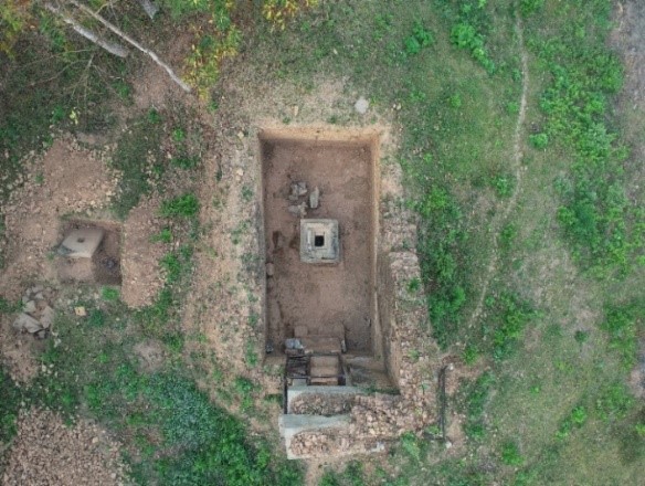 Archaeological excavations at Prasat Dang Tong